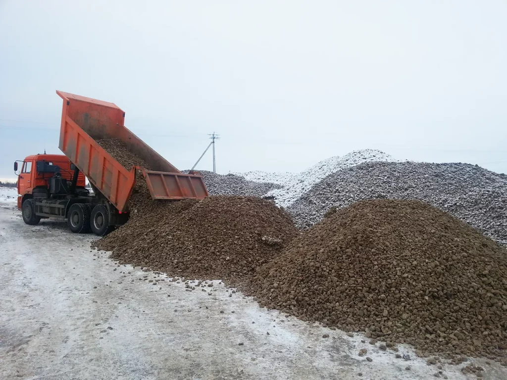 Щебень перевозка