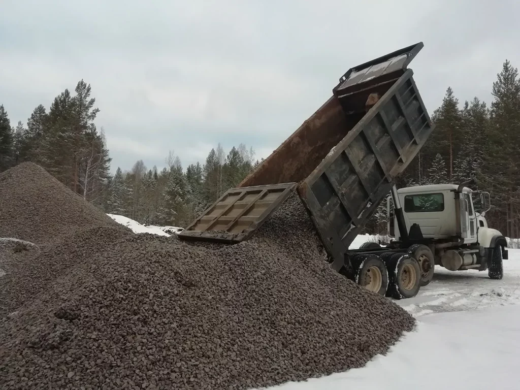 перевозка щебня